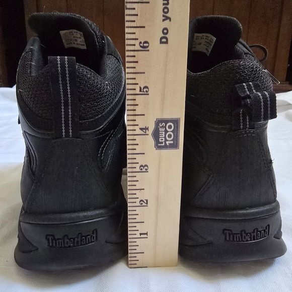 Timberland Mt Maddsen Mid Waterproof Black Leather Hiking Boots Mens 11.5 A2960‎ main image 12